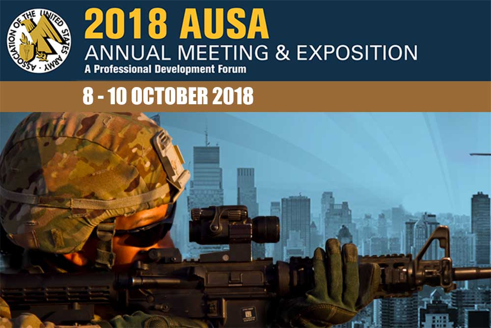 EOS, Electro Optic Systems, Exhibiting at AUSA, October 2018