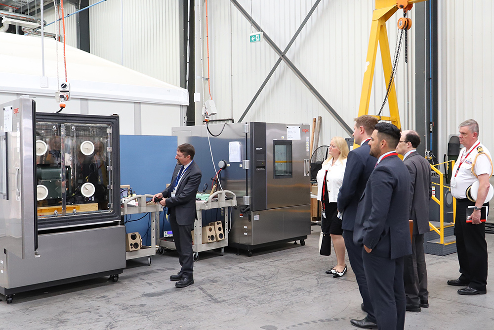UK Delegation Visit Warwick Holloway with Delegation Group