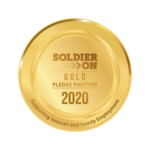 Soldier On Gold Pledge Seal