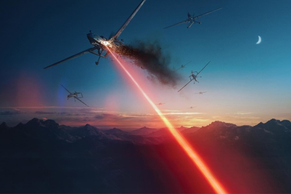 Concept Image Counter-Drone DE Weapon Lockheed Martin via USNI Used in ADM article